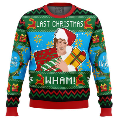 George Michael Last Christmas Wham Ugly Christmas Sweater