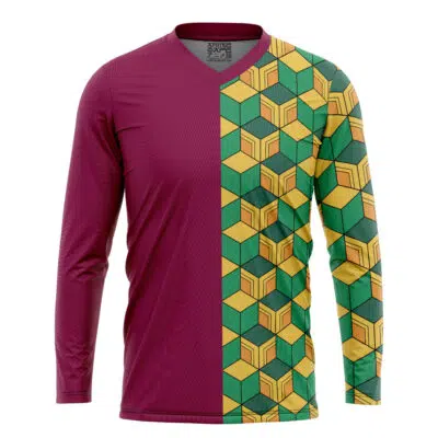 Giyu Tomioka Demon Slayer Hockey Jersey