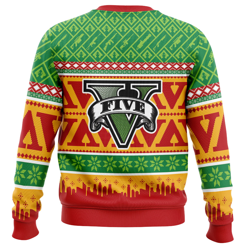 Grand Theft Auto V Ugly Christmas Sweater - Image 2