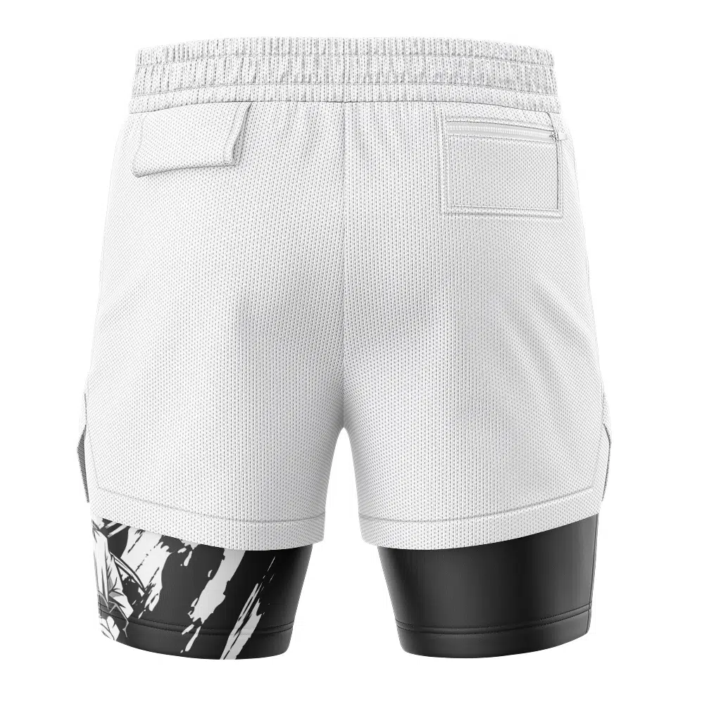 Grimmjow Arrancar Espada Bleach 2-in-1 Performance Shorts - Image 4