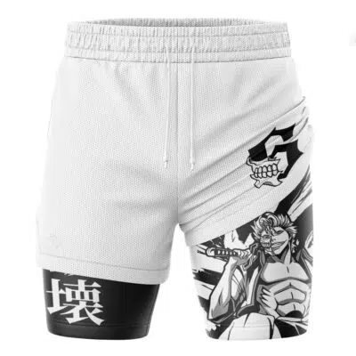 Grimmjow Arrancar Espada Bleach 2-in-1 Performance Shorts
