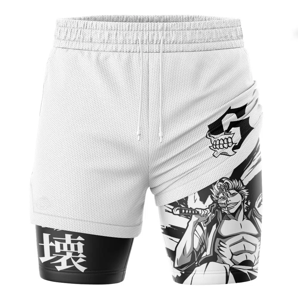 Grimmjow Arrancar Espada Bleach 2-in-1 Performance Shorts
