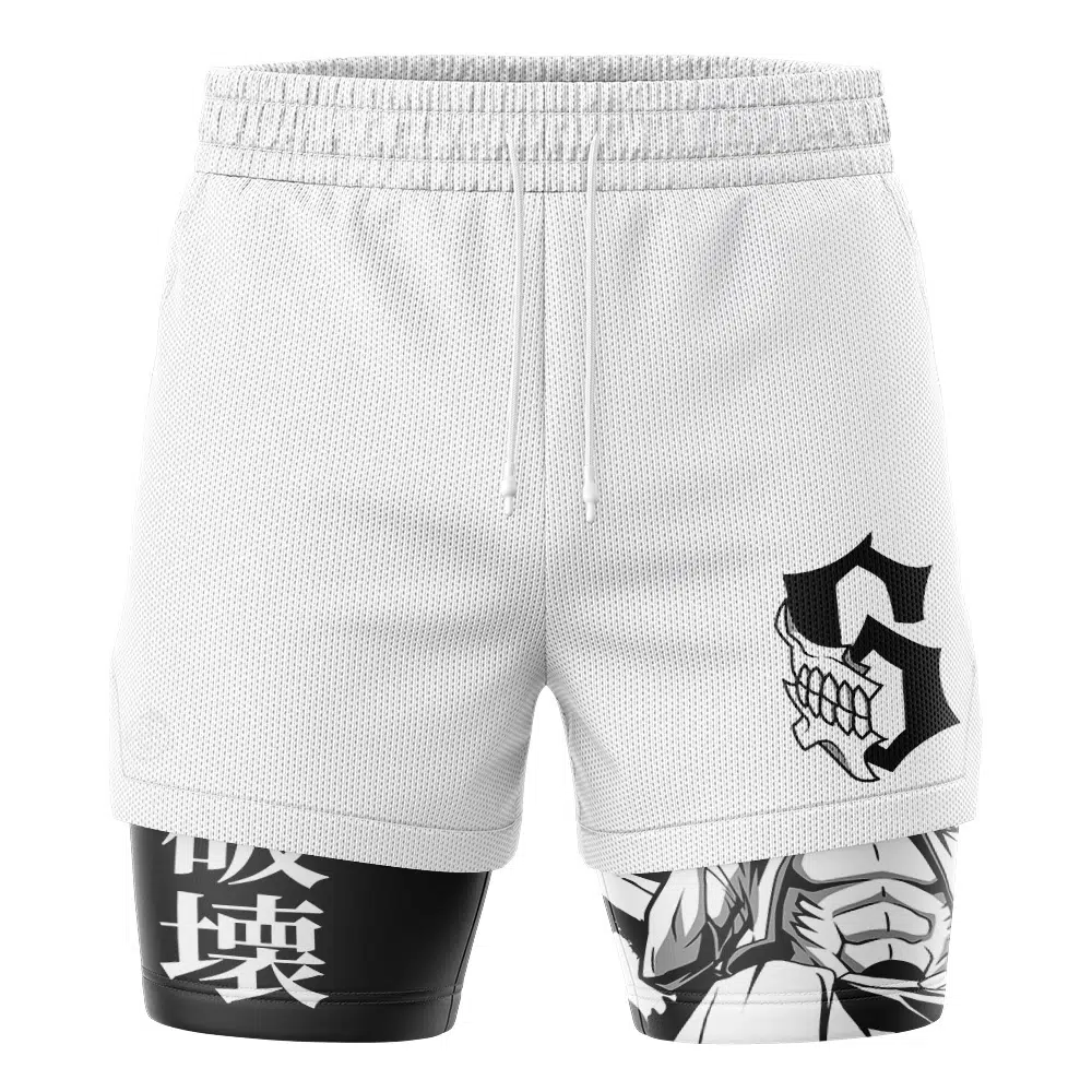 Grimmjow Arrancar Espada Bleach 2-in-1 Performance Shorts - Image 2