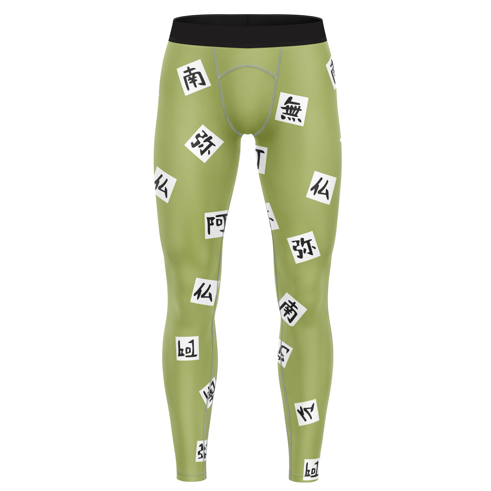 Gyomei Himejima Demon Slayer Compression Pants Spats