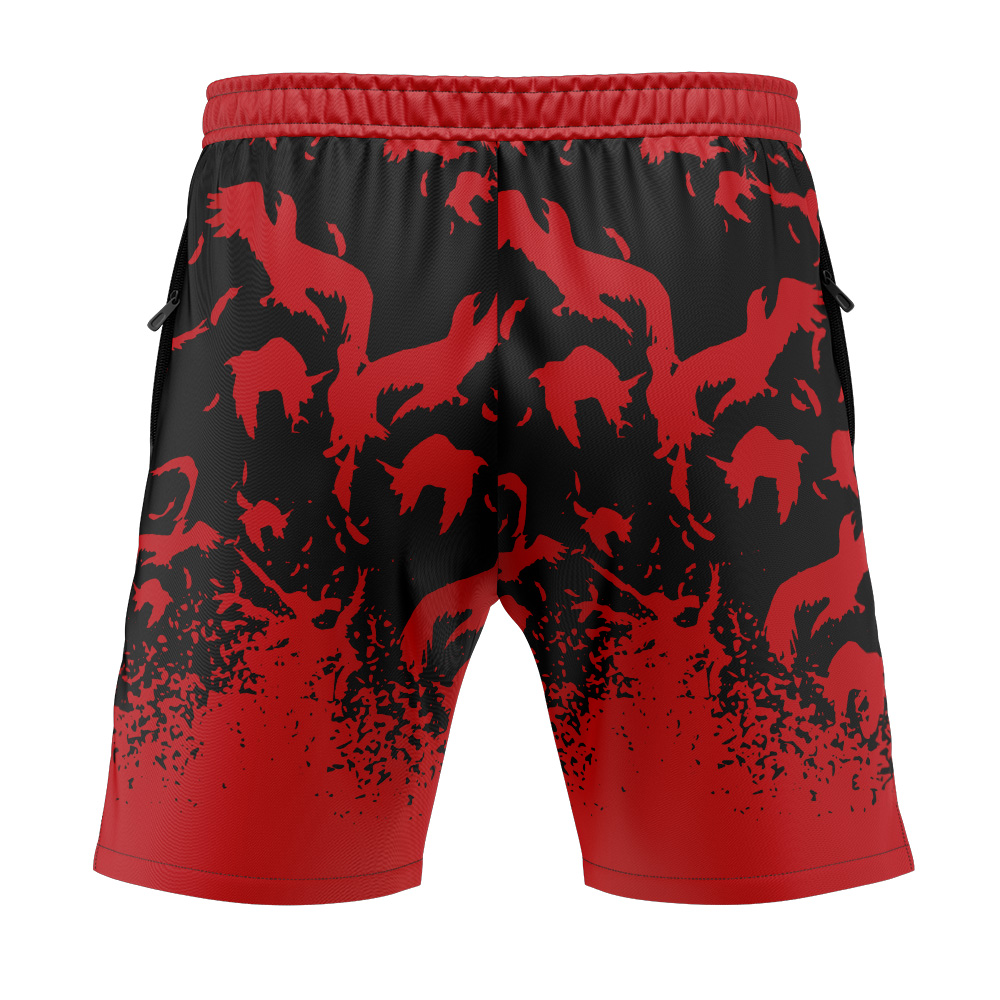 Itachi Crows Akatsuki Shippuden Versatile Shorts - Image 2