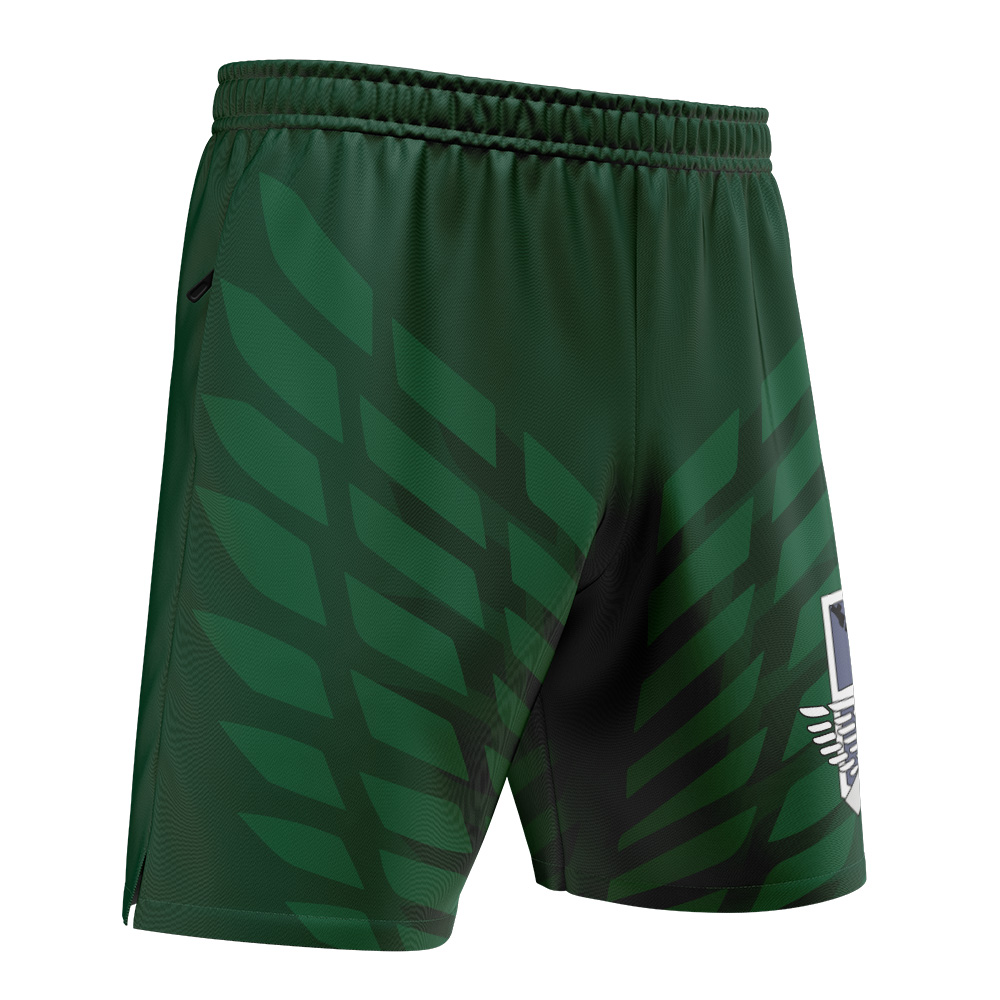 Jaegerist Attack On Titan Versatile Shorts - Image 4
