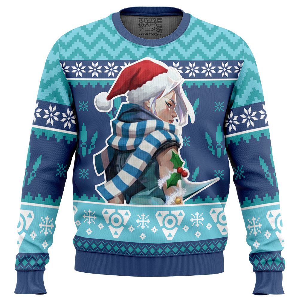 Jett Valorant Ugly Christmas Sweater