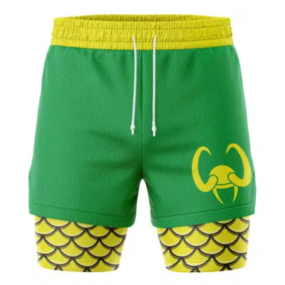 Loki Classic Marvel 2-in-1 Performance Shorts