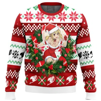Lucy Heartfilia Fairy Tail Ugly Christmas Sweater
