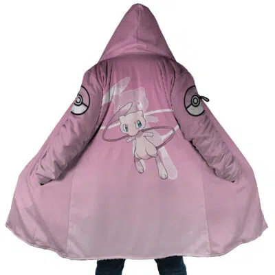 Mew Pokemon Dream Cloak Coat