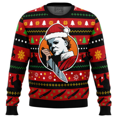 Michael Myers Halloween Ugly Christmas Sweater