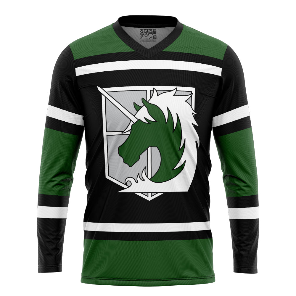 Military Police Attack On Titan Hockey Jersey