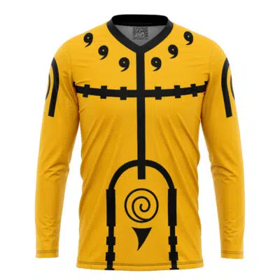 Nine Tails Chakra Mode Shippuden Hockey Jersey