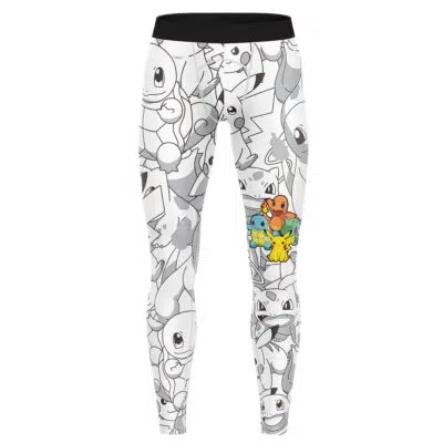Original Starters Pokemon Compression Pants Spats