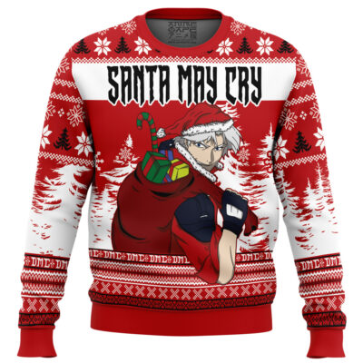 Santa May Cry Devil May Cry Ugly Christmas Sweater