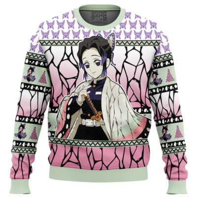 Shinobu Kocho Demon Slayer Ugly Christmas Sweater