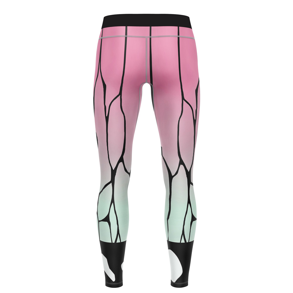 Shinobu Kocho V2 Demon Slayer Compression Pants Spats - Image 2