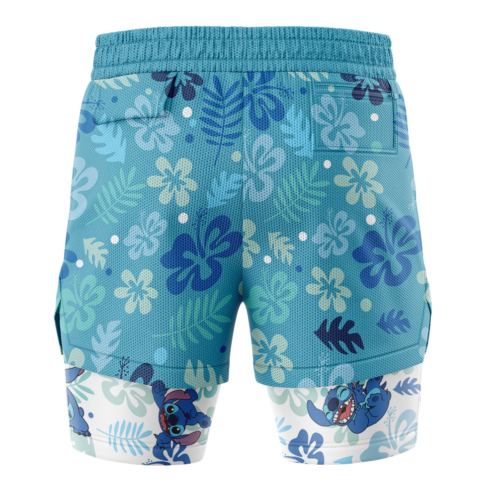 Stitch Lilo and Stitch 2-in-1 Performance Shorts - Image 4