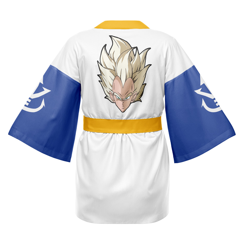 Vegeta Dragon Ball Z Happi Coat Haori Kimono - Image 2