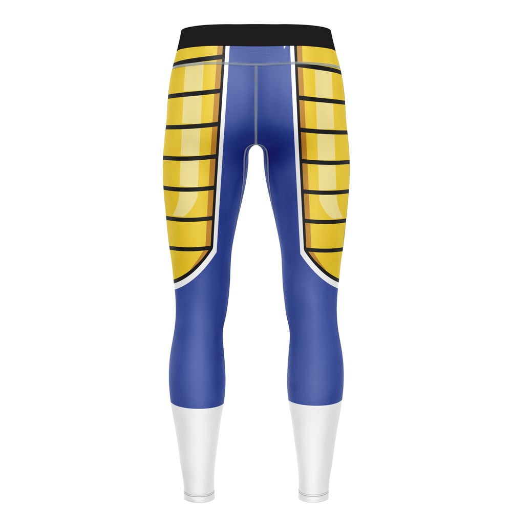 Vegeta Saiyan Armor Dragon Ball Z Compression Pants Spats - Image 2