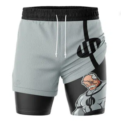 Viltrumite Black Invincible 2-in-1 Performance Shorts