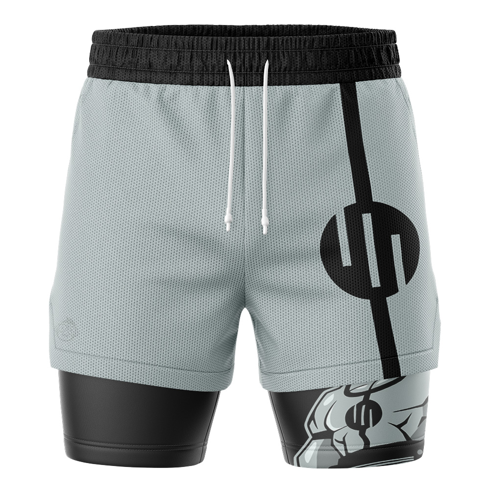 Viltrumite Black Invincible 2-in-1 Performance Shorts - Image 2