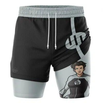 Viltrumite Grey Invincible 2-in-1 Performance Shorts