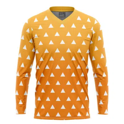 Zenitsu Agatsuma Demon Slayer Hockey Jersey