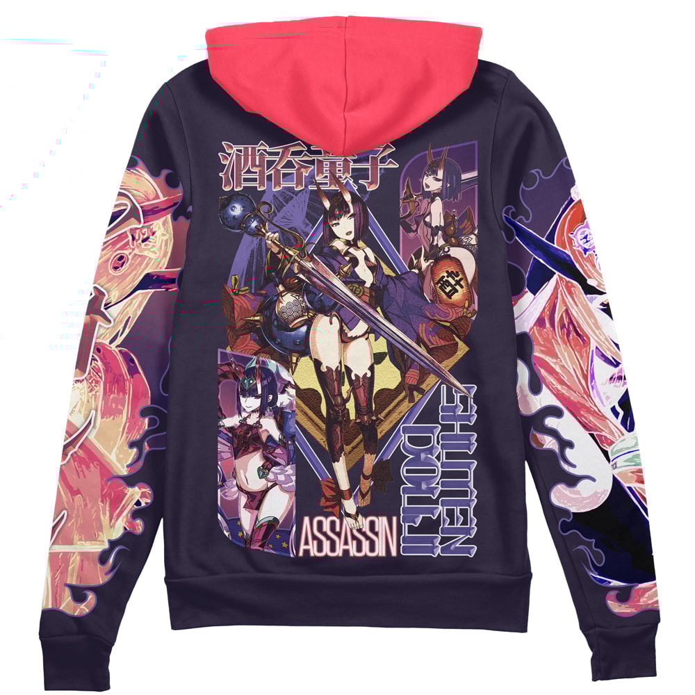 Shuten-Douji Fate Grand Order Streetwear Zip Hoodie Jacket
