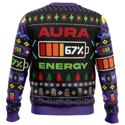 67 Aura Energy Ugly Christmas Sweater