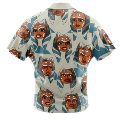 Ahsoka Tano Star Wars Button Up Hawaiian Shirt