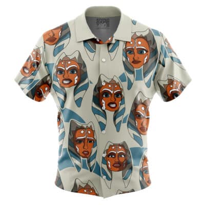 Ahsoka Tano Star Wars Button Up Hawaiian Shirt