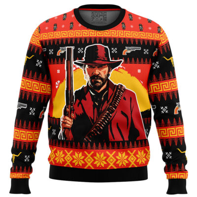 Arthur Morgan Red Dead Redemption 2 Ugly Christmas Sweater