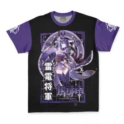 Baal Raiden Shogun Genshin Impact Streetwear T-Shirt