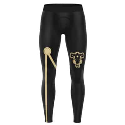 Black Bulls Black Clover Compression Pants Spats