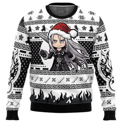 Chibi Sephiroth Final Fantasy VII Ugly Christmas Sweater