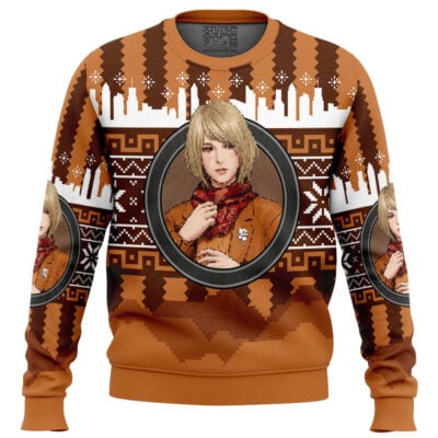 Christmas Ashley Graham Resident Evil Ugly Christmas Sweater