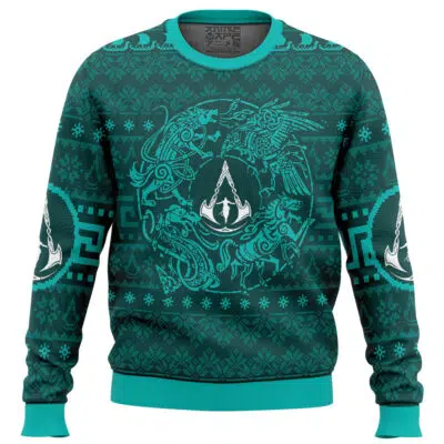 Christmas Assassin's Creed Valhalla Ugly Christmas Sweater