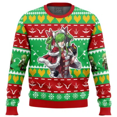 Christmas C.C Code Geass Ugly Christmas Sweater