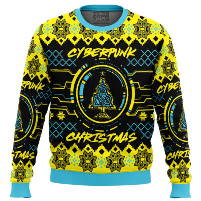 Christmas Cyberpunk 2077 Ugly Christmas Sweater