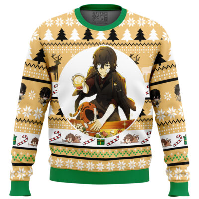 Christmas Dazai Osamu Bungou Stray Dogs Ugly Christmas Sweater