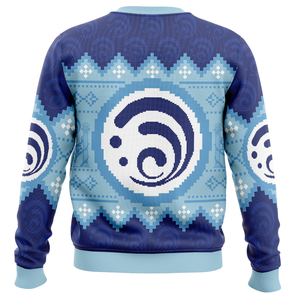 Christmas Focalors Genshin Impact Ugly Christmas Sweater - Image 2