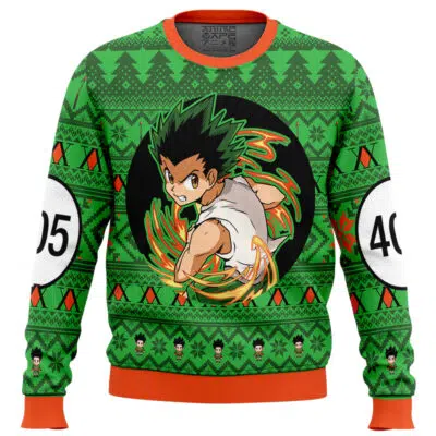 Christmas Gon Freecss Hunter x Hunter Ugly Christmas Sweater
