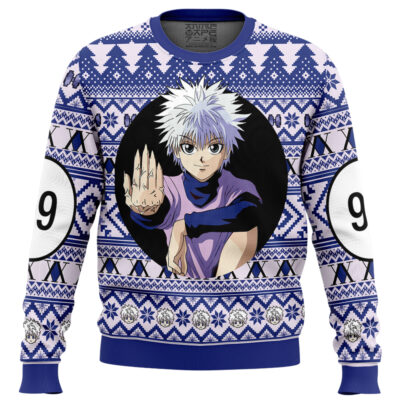 Christmas Killua Zoldyck Hunter x Hunter Ugly Christmas Sweater