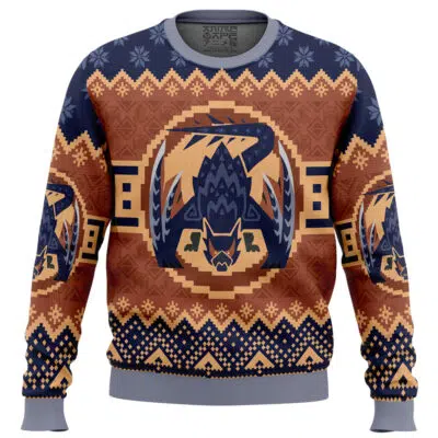 Christmas Nargacuga Monster Hunter Ugly Christmas Sweater