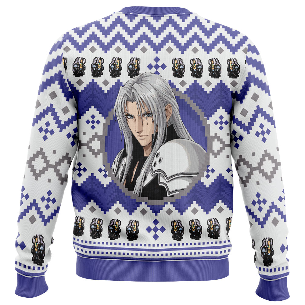 Christmas Sephiroth Final Fantasy VII Ugly Christmas Sweater - Image 2