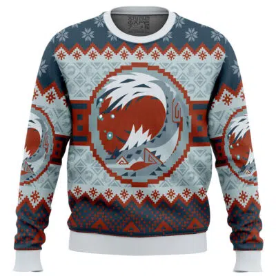 Christmas Tobi Kadachi Monster Hunter Ugly Christmas Sweater