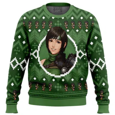 Christmas Yuffie Final Fantasy VII Ugly Christmas Sweater