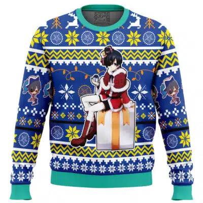 Ciel Phantomhive Black Butler Ugly Christmas Sweater