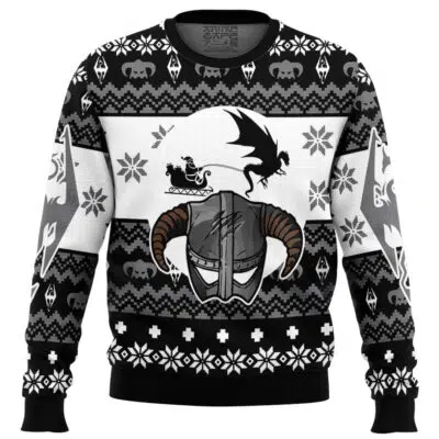 Cristmas Skyrim Ugly Christmas Sweater